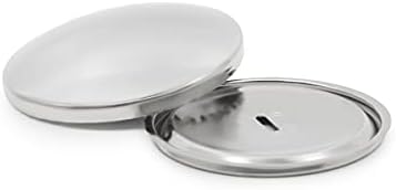Dritz Half Ball Cover Buttons 2-Sets Size 75 Nickel