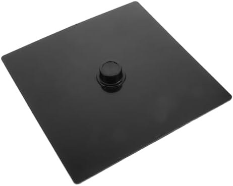 Sosoport Black Pedestal Stand for Plaster Doll Molds