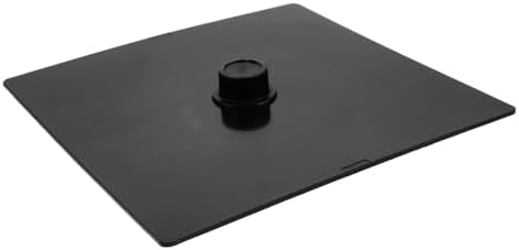Totority DIY Sculpture Mold Base Black Pedestal Stand for Plaster Statues