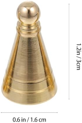 Garneck 8 Pcs Brass Incense Cone Molds DIY Shaping Tools
