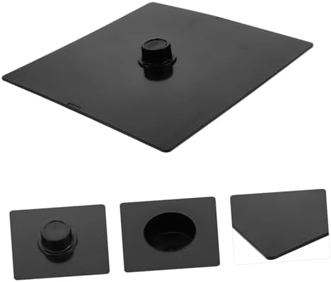 SUPVOX DIY Hand Sculpture Base Mold Black Pedestal Stand for Resin Crafting