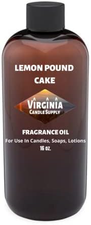 Lemon Pound Cake Fragrance Oil 16 oz Bottle