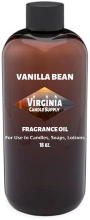 Vanilla Bean Fragrance Oil 16 oz for Candles Soap Room Sprays