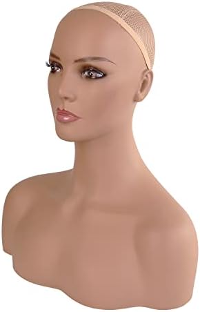 STUDIO LIMITED 17 PVC Female Mannequin Head with Shoulders