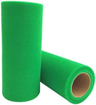 TEHAUX Mesh Ribbon 11pcs Tulle Fabric Rolls for Wedding DIY Crafts
