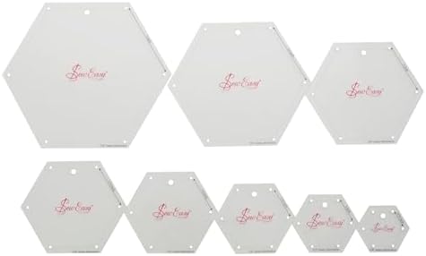 Patchwork Mini Hexagon Template Set by Sew Easy