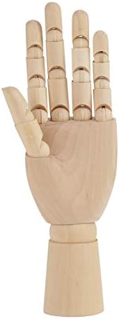 Hyuduo Art Mannequin Wooden Hand Sculpture for Artists