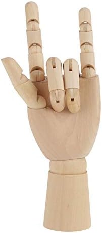 Hyuduo Art Mannequin Wooden Hand Sculpture for Artists