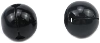 Xiaoyztan 50 Pcs Decorative Jingle Bells 14mm Black