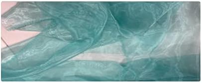 New Star Fabrics Aqua Sheer Organza - 10 Yards - Wedding DIY Use