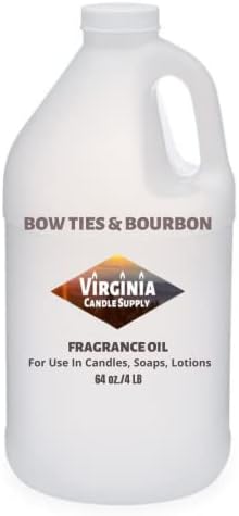 Bow Ties Bourbon Fragrance Oil 64 Oz Jug for Candle Making