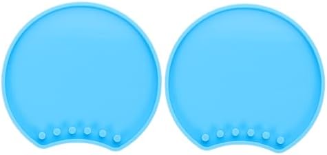 VICASKY 2pcs Mouse Ears Headband Silicone Molds DIY Crafting Supplies