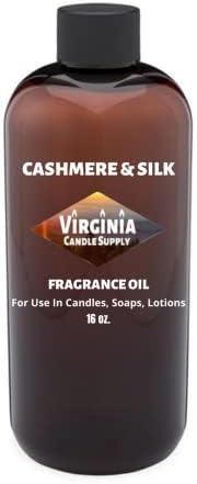 Cashmere Silk Fragrance Oil 16 oz for Candles Soaps Room Sprays