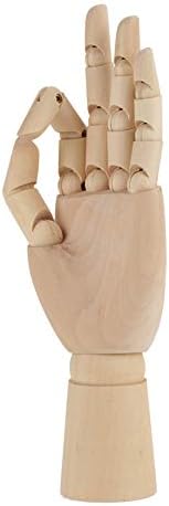 Hyuduo Art Mannequin Wooden Hand Sculpture for Artists