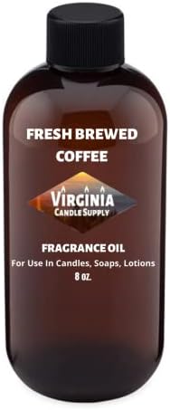 Fresh Brewed Coffee Fragrance Oil 8 oz for Candles Soap Room Spray