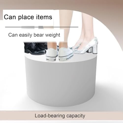 Wooden Round Cylinder Display Pedestal Holder