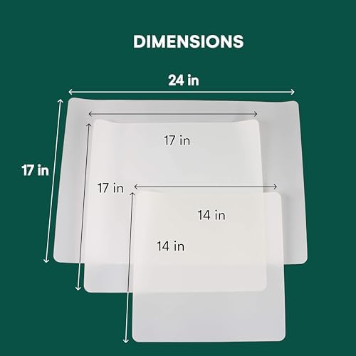3 Pack PTFE Teflon Sheets for Heat Pressing