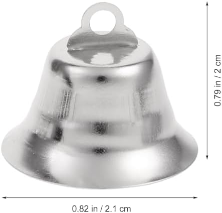 Artibetter 20PCS Craft Bells for Christmas Decorations