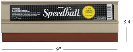 Speedball 9-Inch Fabric Squeegee for Silk Screen Printing