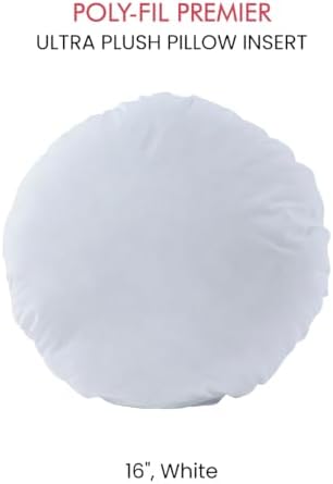 Fairfield Poly-Fil Premier Ultra Plush Pillow Insert 16 Inch