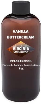 Vanilla Buttercream Fragrance Oil 16 oz Bottle