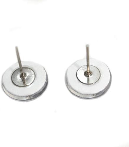 Brown Horse Glass Eyes On Wire Pin Posts for Doll Making