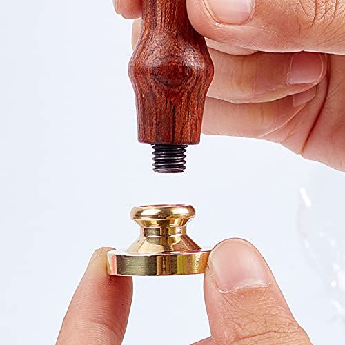 CRASPIRE Moon Snake Wax Seal Stamp Head 25mm Replacement