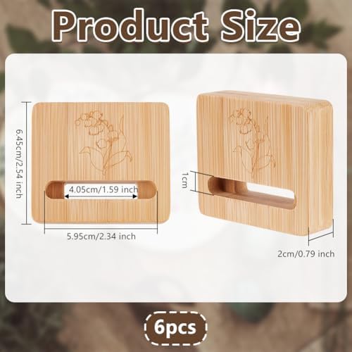 OLYCRAFT 6Pcs Embroidery Hoop Display Stand