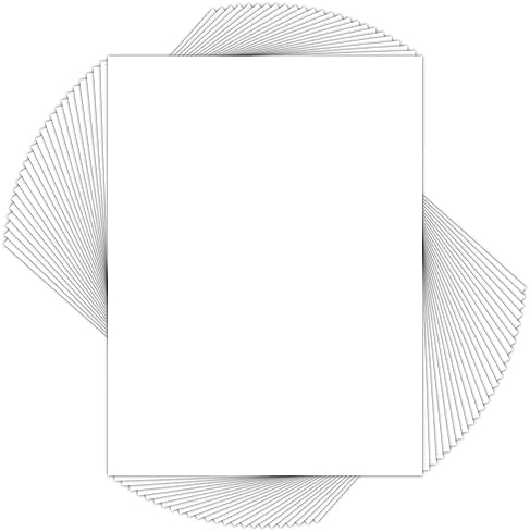 Mat Board Center 25 Pack 12x16 White Backing Boards