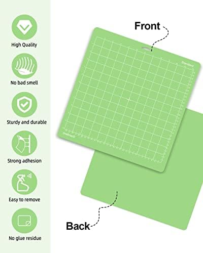 Gwybkq 12x12 Green Cutting Mat 12 Pack Replacement