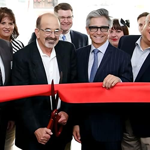 Giant Red Ribbon Cutting Ceremony Scissors 25 Inch Kit