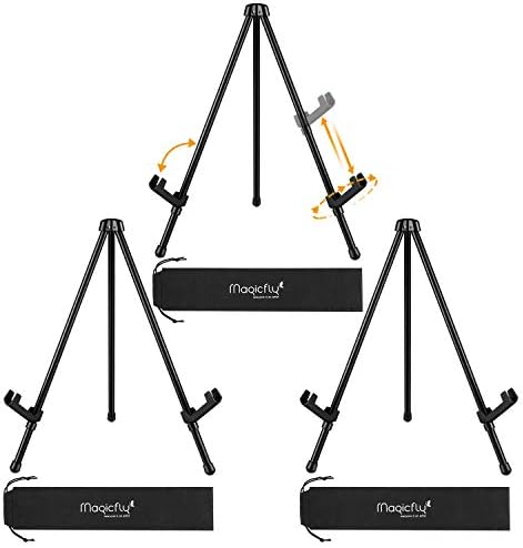 Magicfly 3 Pack Tabletop Easel with Storage Bags