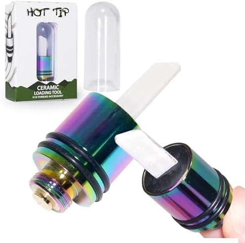 Ceramic Heating Knife Multi-Tool for Slicing Wax and Viscous Oil Rainbow