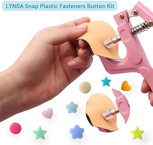 LYNDA Snaps and Snap Pliers Set 473 Pieces