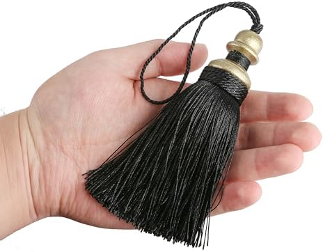 2 Pack Tassel Key Tassels with Loops for DIY Crafts