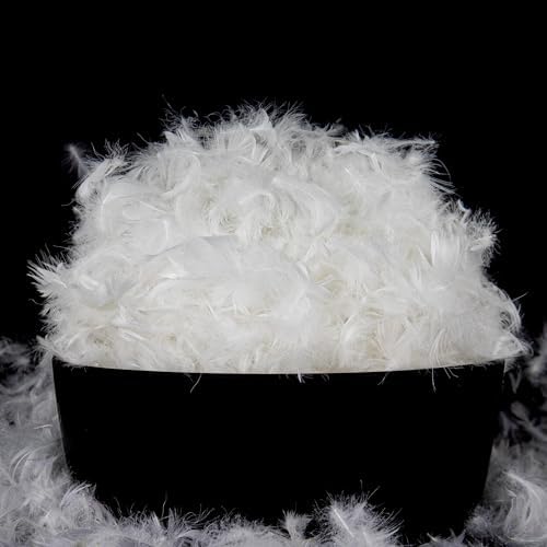 MOOX Down Feather Pillow Filling 2LB White