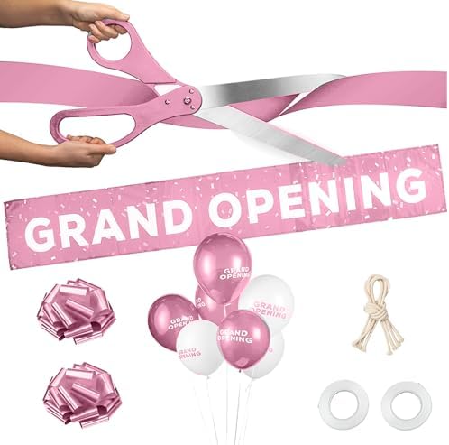 Upper Midland Products Deluxe Grand Opening Ribbon Cutting Kit