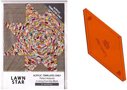 Jen Kingwell Lawn Star Quilting Template Set