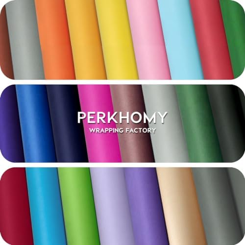 PerkHomy 24 x 120 Lemon Yellow Kraft Paper Roll for Crafting