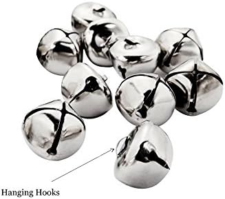 Dondor Silver Jumbo Jingle Bells 24 Pack