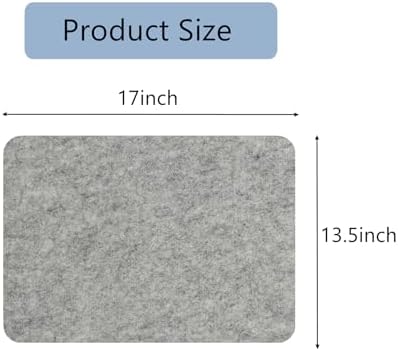 Wool Pressing Mat 17x135 Inch New Zealand Felted Wool for Quilter Sewing