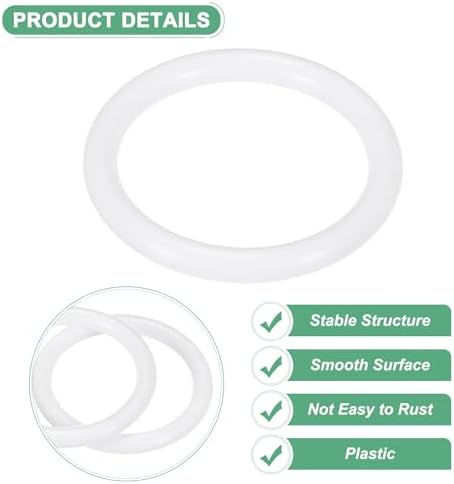 M METERXITY 50-Pack Dream Catcher Rings 15 Inch