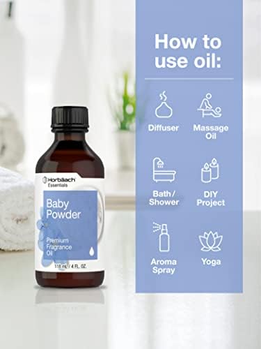 Horbach Baby Powder Fragrance Oil 4 Fl Oz