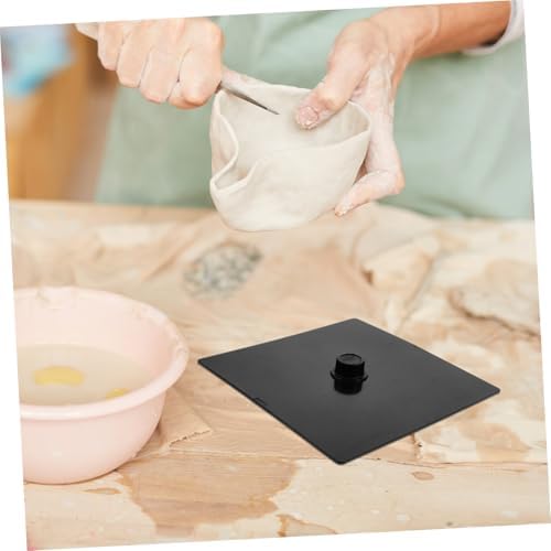 SUPVOX DIY Hand Sculpture Base Mold Black Pedestal Stand for Resin Crafting