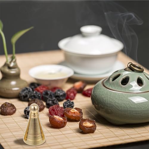 Garneck 8 Pcs Brass Incense Cone Molds DIY Shaping Tools
