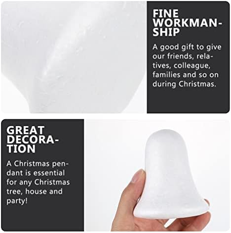 SEWACC 15pcs Foam Bells DIY Craft Decorations