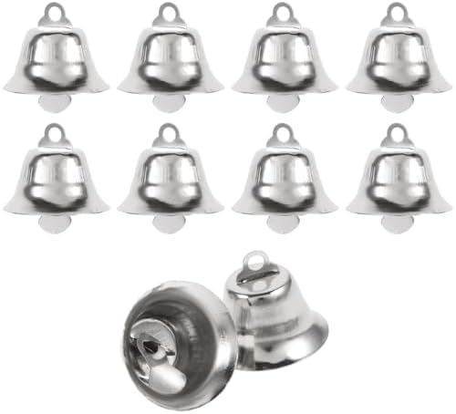 Artibetter 20PCS Craft Bells for Christmas Decorations