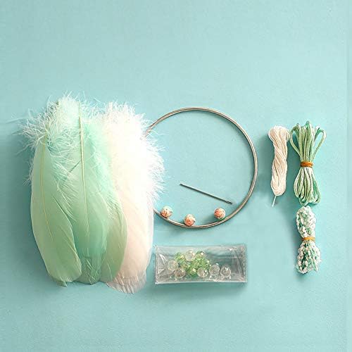 FANDOL Macrame Dream Catcher Making Kit Green