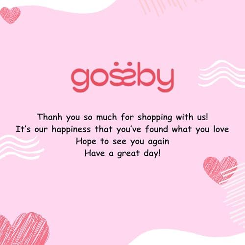 Gossby Handmade Positive Heart Flower Crochet Decor