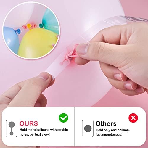 Balloon Arch Kit with 2 Rolls Tape Strips and 2 Rolls Glue Dots